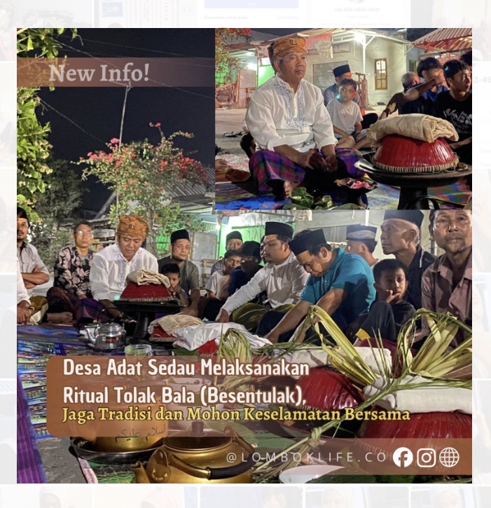 Desa Adat Sedau Melaksanakan Ritual Tolak Bala (Besentulak), Jaga Tradisi dan Mohon Keselamatan Bersama