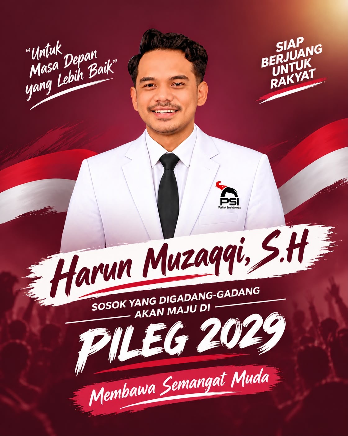 Harun Muzaqqi, S.H., Digadang-gadang Maju pada Pileg 2029 melalui PSI, Harapan Baru dari Kalangan Masyarakat dan Pemuda